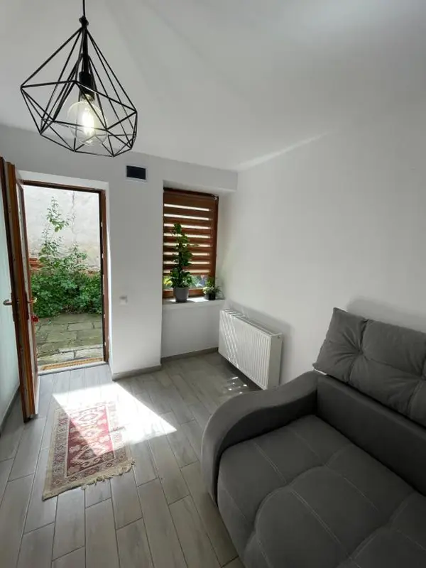 Cluj Hideaway view of the yard