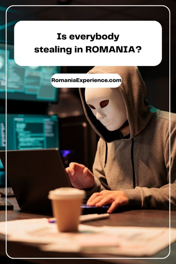 Stealing in Romania Pinterest Pin