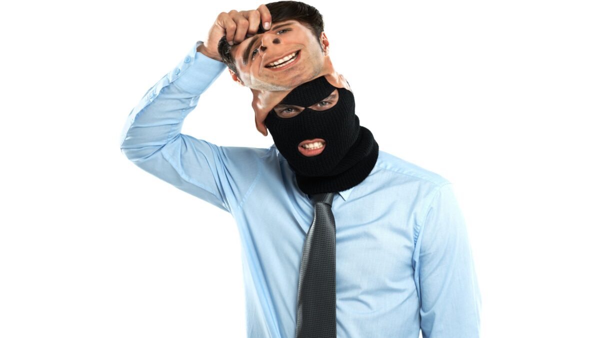 thief under a mask