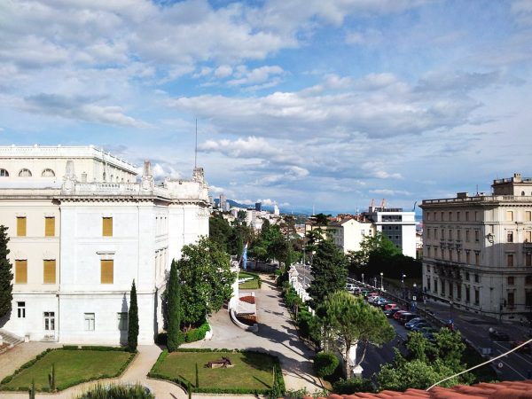 A nice view from our room to the Maritime and History Museum