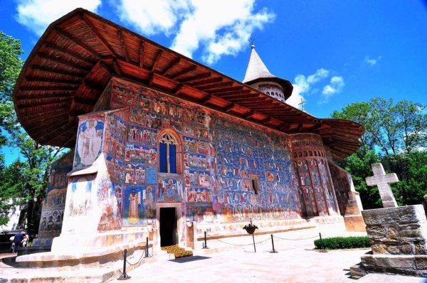 voronet monastery outside