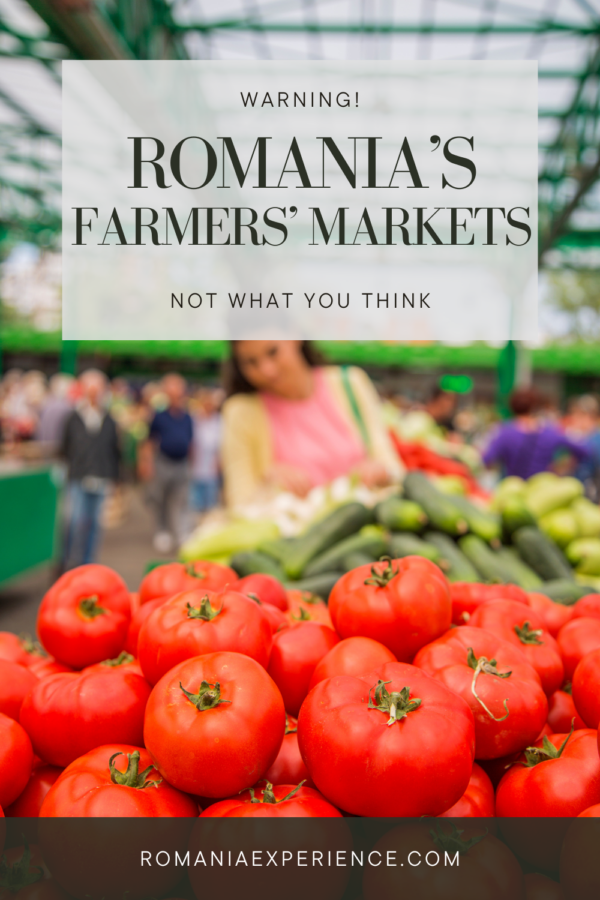 Romanian Farmers Markets Pinterest Pin