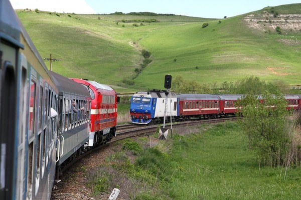 Trains in Romania