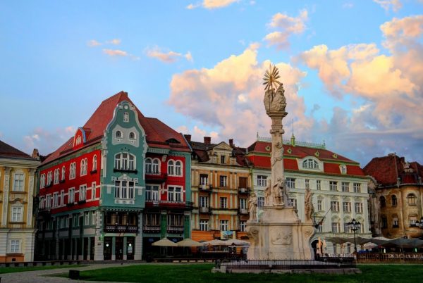 Beautiful old buildings await in the center of the city