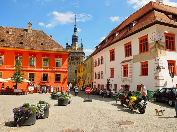 Smaller cities can be very charming, too. (This is Sighisoara, by the way).