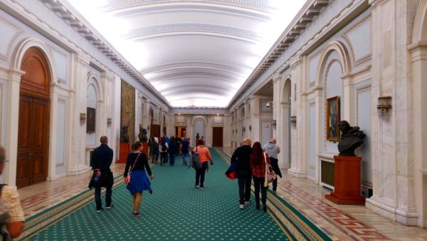 Palace of Parliament Hallway