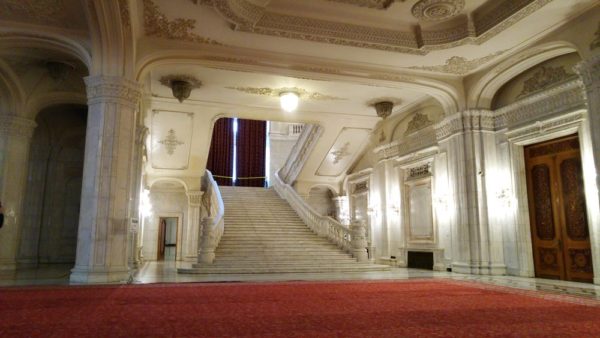 Palace of Parliament stairs