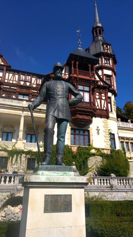 Peles Castle Outside