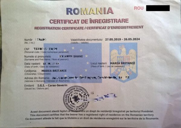 Romanian Residence Permit