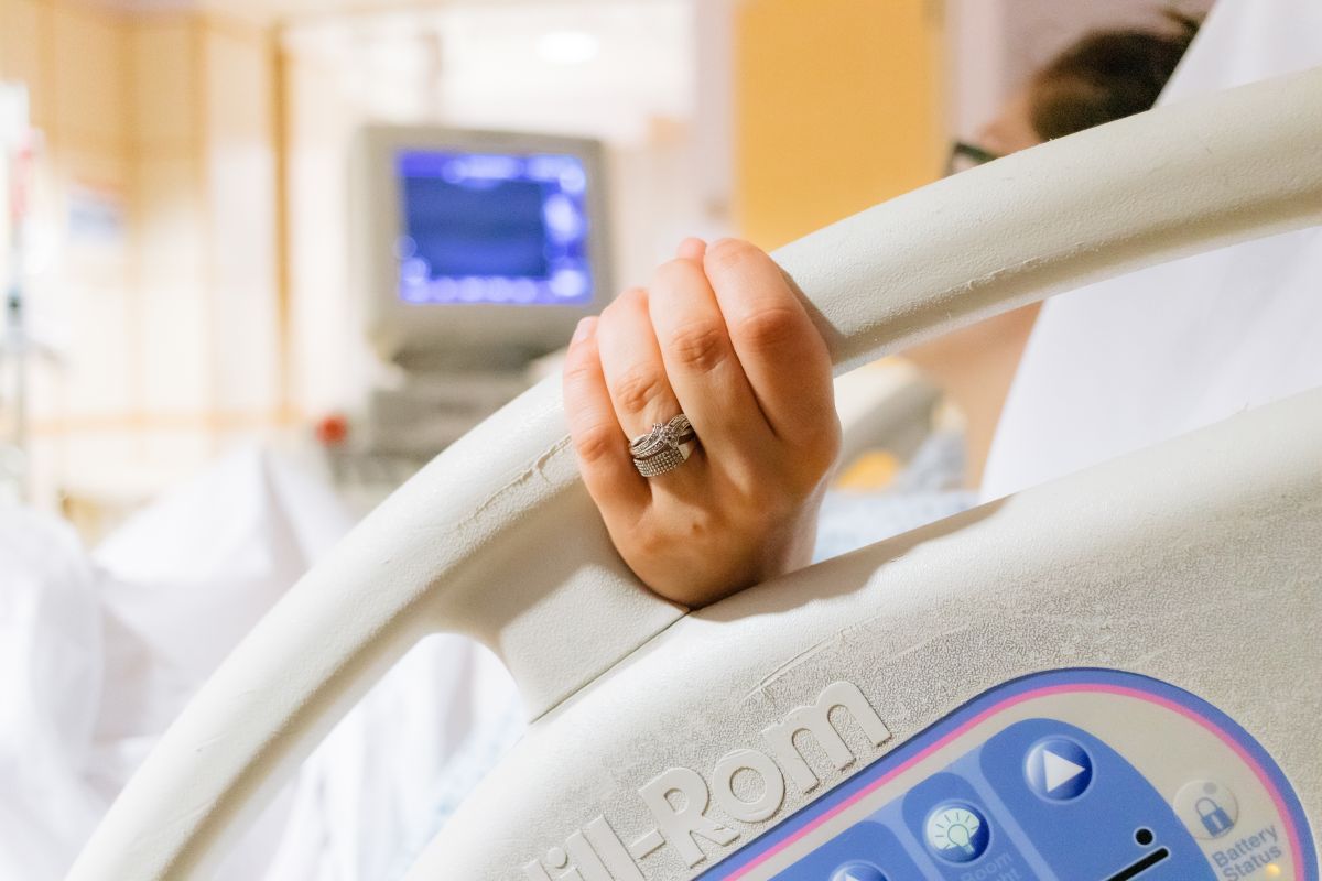 pregnant mother in hospital