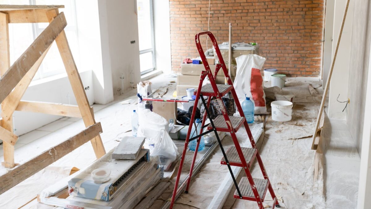 renovating an apartment in Romania