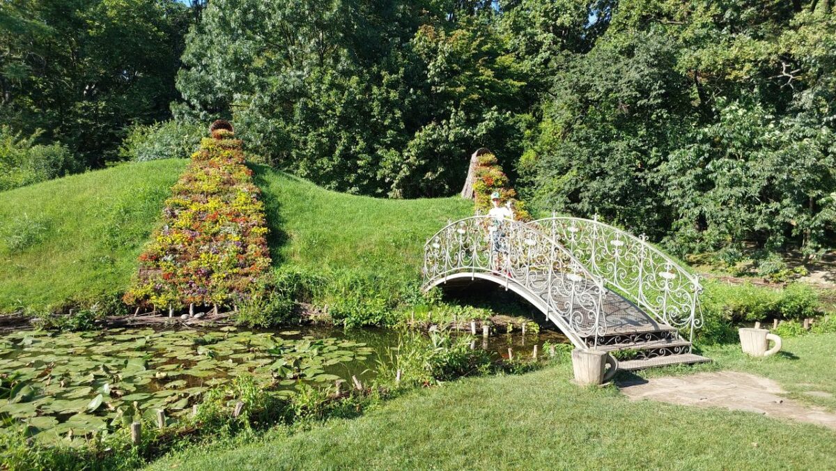 beautiful park in Craiova Romania