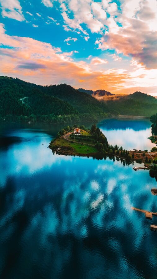 Colibita lake Romania