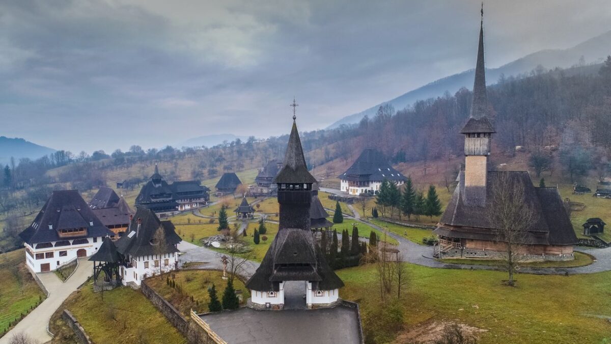 rural Maramures Barsana Monastery