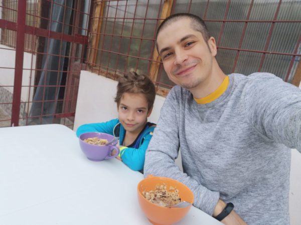 Rural Romania Breakfast