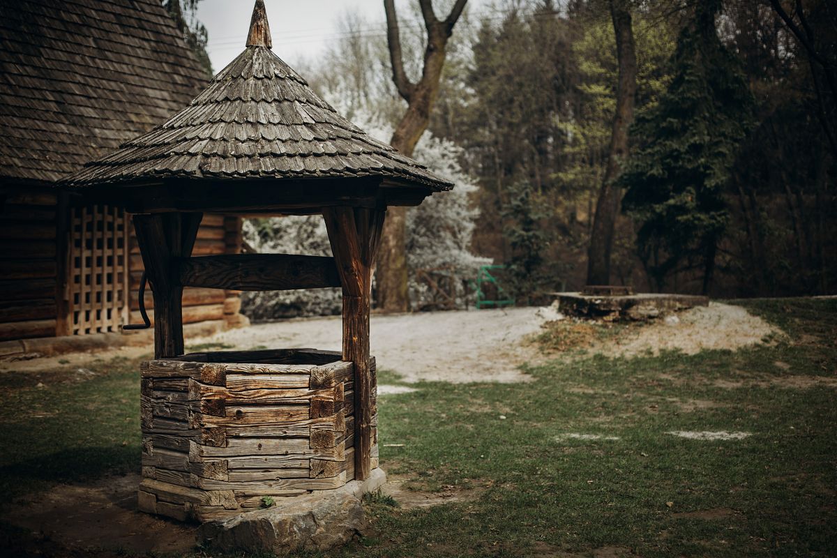 water well you can see in Romania