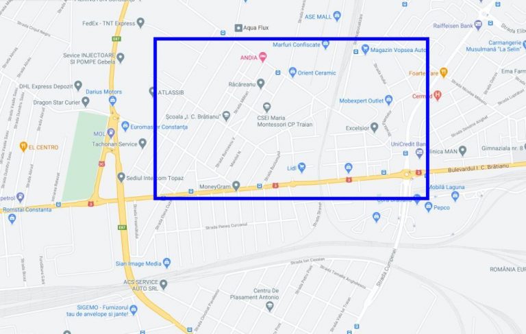 bratianu constanta map