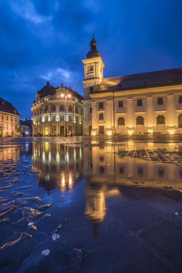 Piata Mare Sibiu Romania