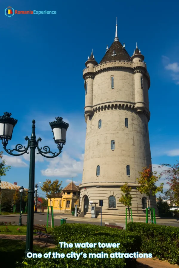 The water tower in Drobeta Turnu Severin
