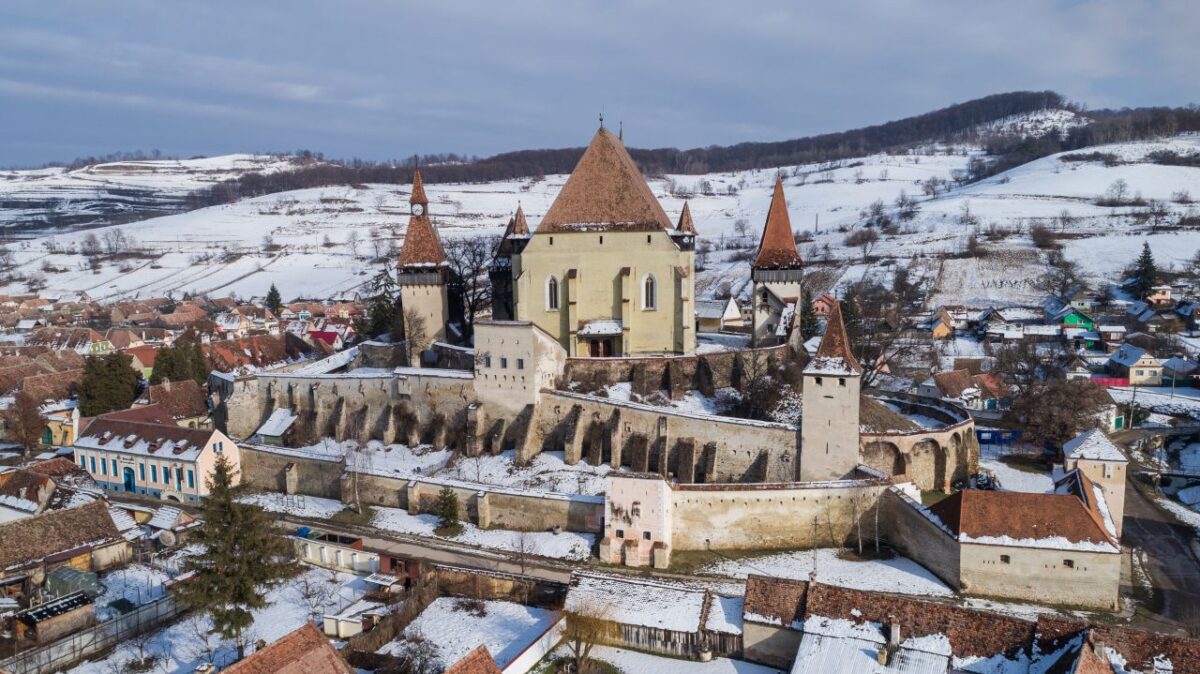 fortified church in Biertan