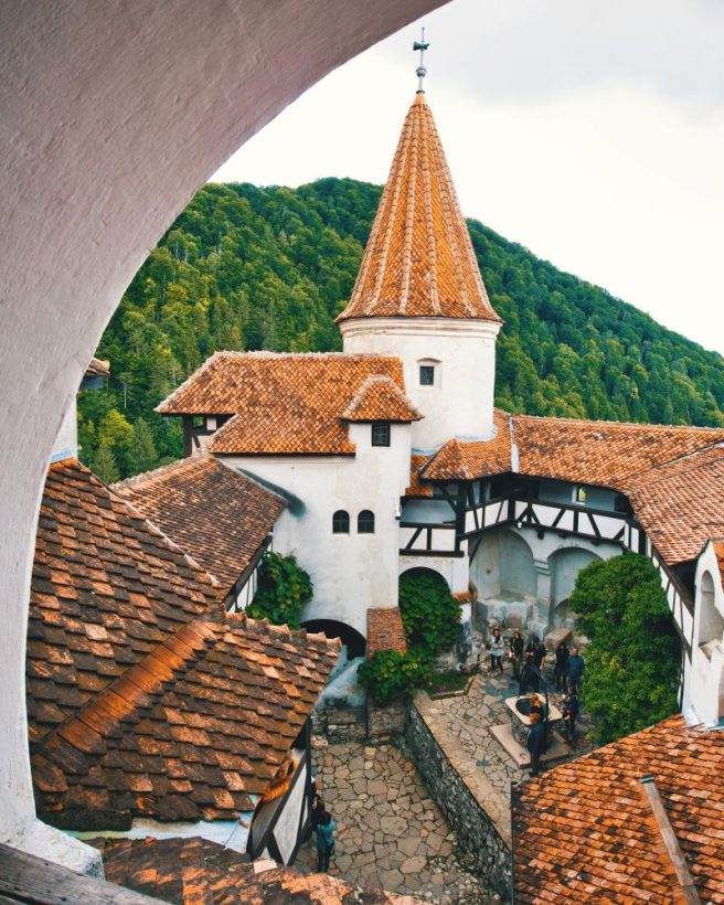 inside bran castle