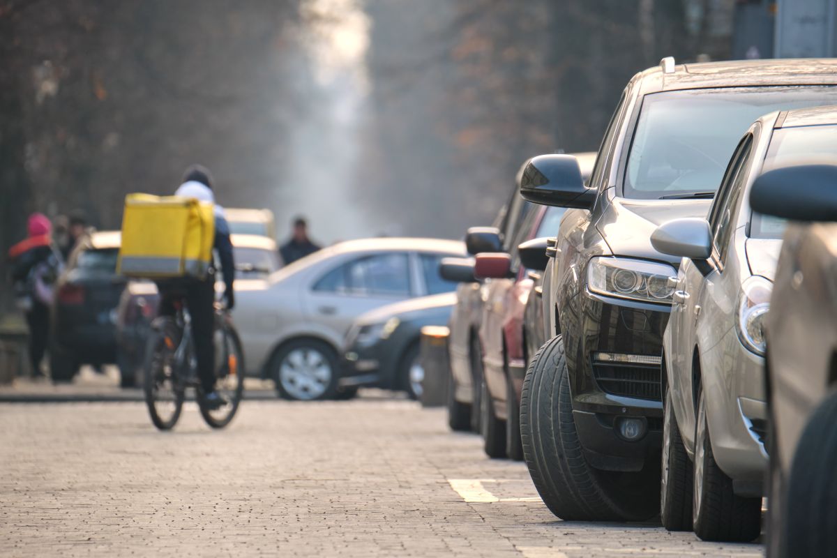 congested traffic in Cluj Napoca