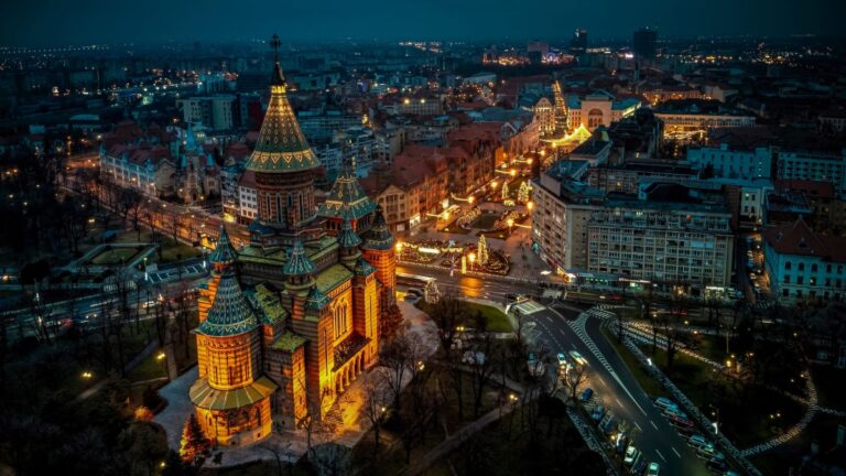 downtown Timisoara Romania