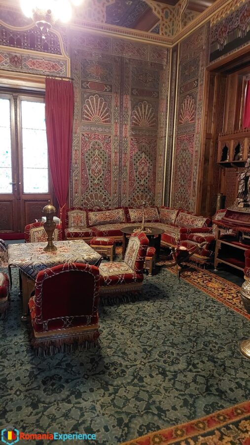 Turkish room at Peles Castle