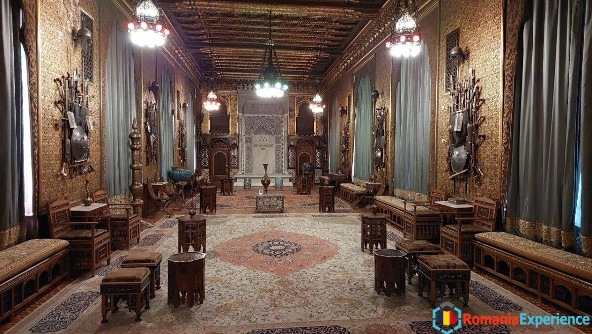 thematic guest room in Peles castle