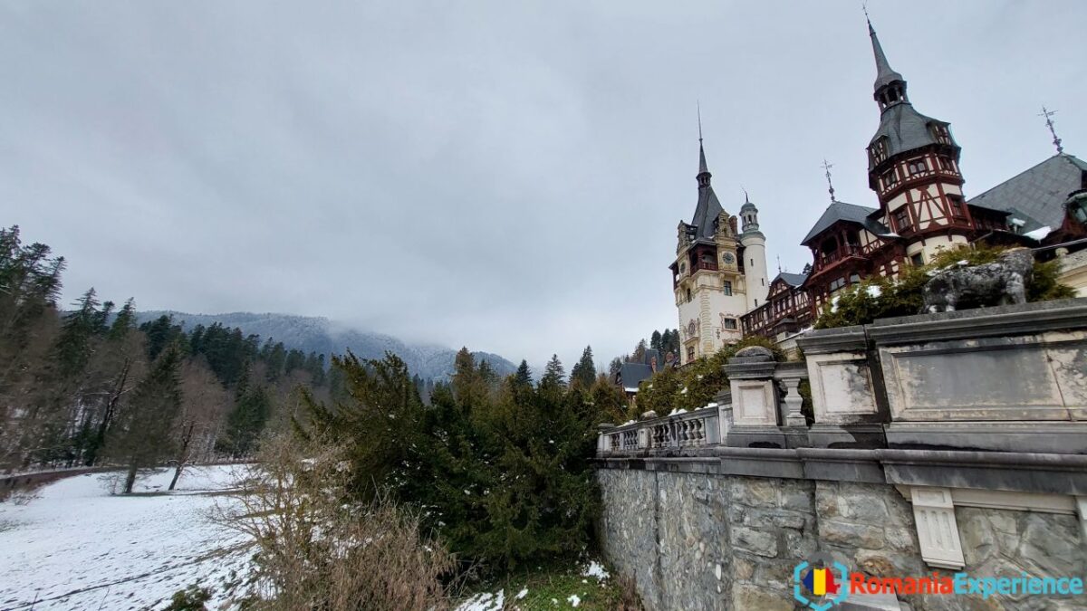 views from Peles castle