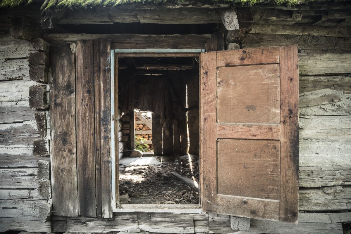 old Romanian house