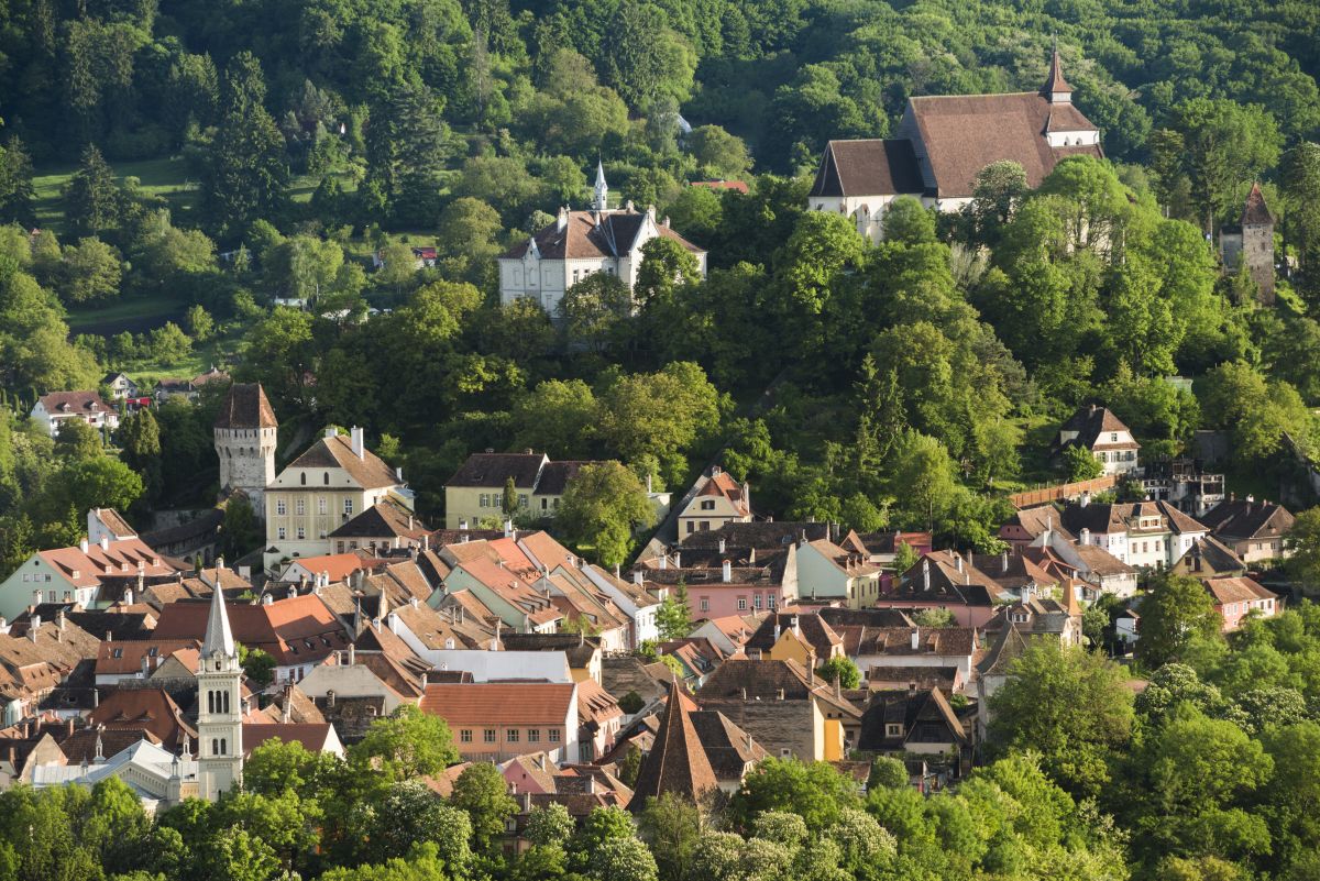 sighisoara view from top