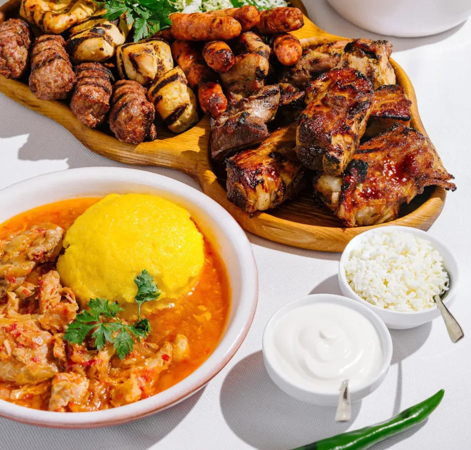 delicious traditional Romanian food