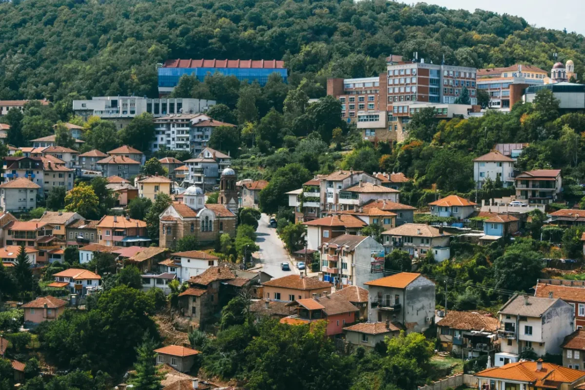 old homes in mountain resort