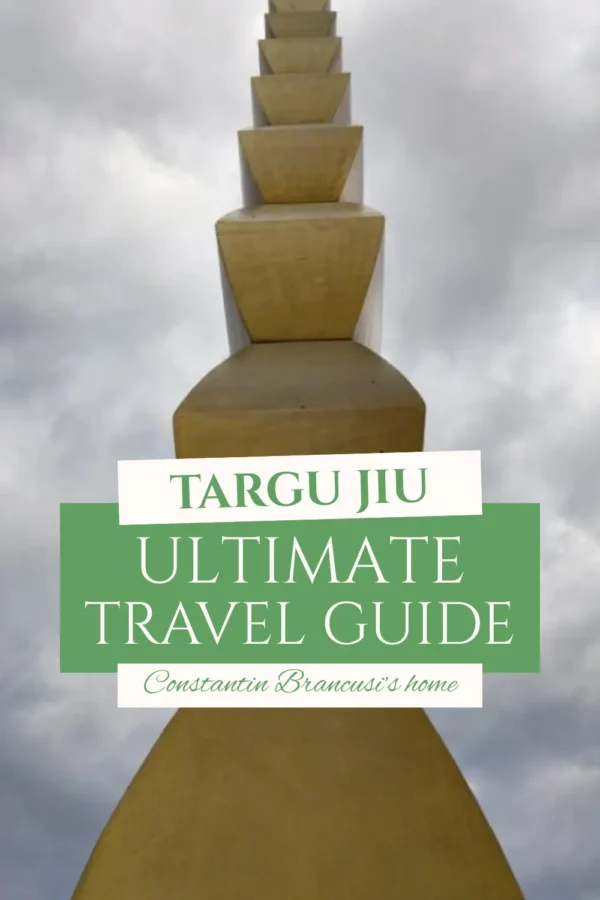Targu Jiu Travel Guide Pinterest Pin
