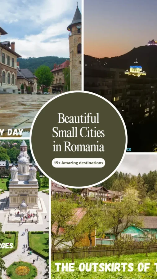beautiful small cities in Romania Pinterest