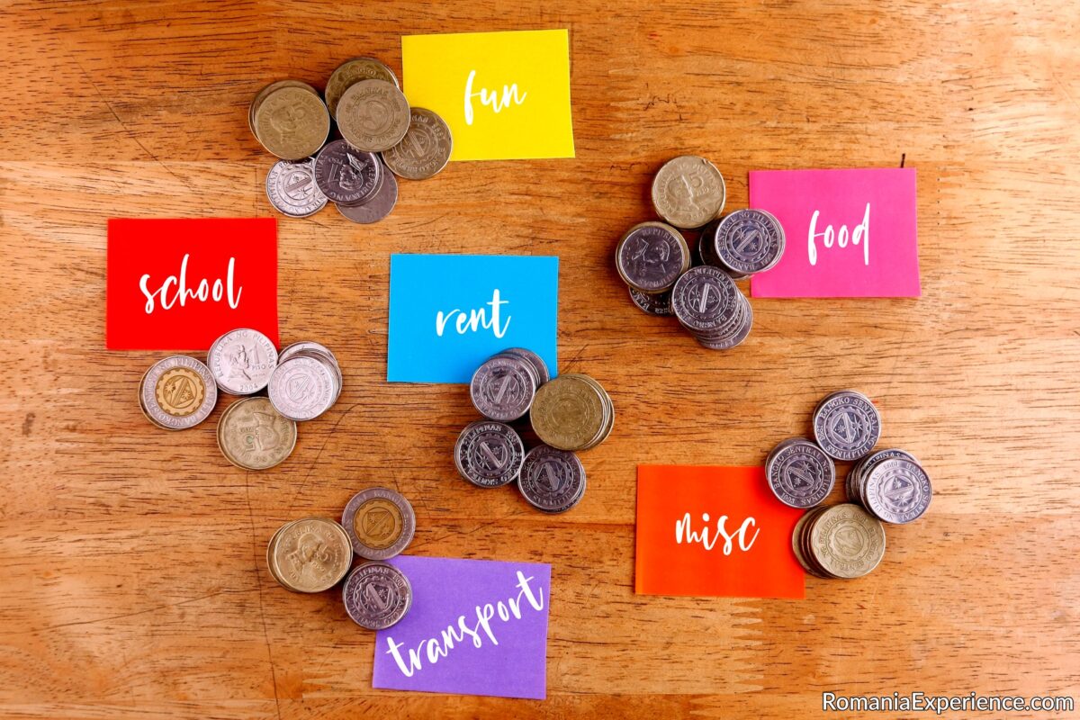money planning for students in Romania