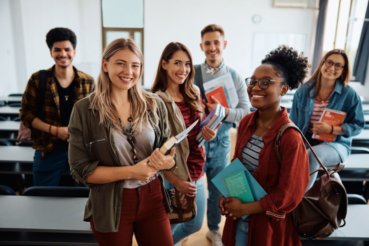 students in Romania