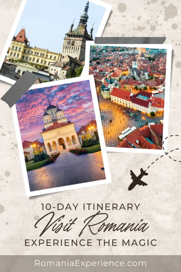 10 day Romania Itinerary Pinterest PIN