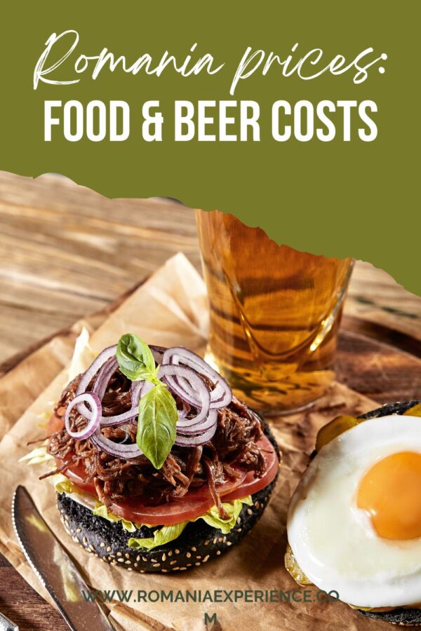 Food and Beer Prices Pinterest Pin