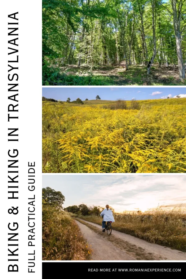 biking and hiking in Transylvania - Pinterest