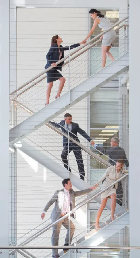 people in the rat race