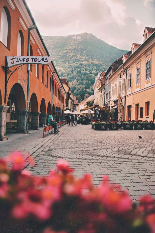 Brasov Old Town area