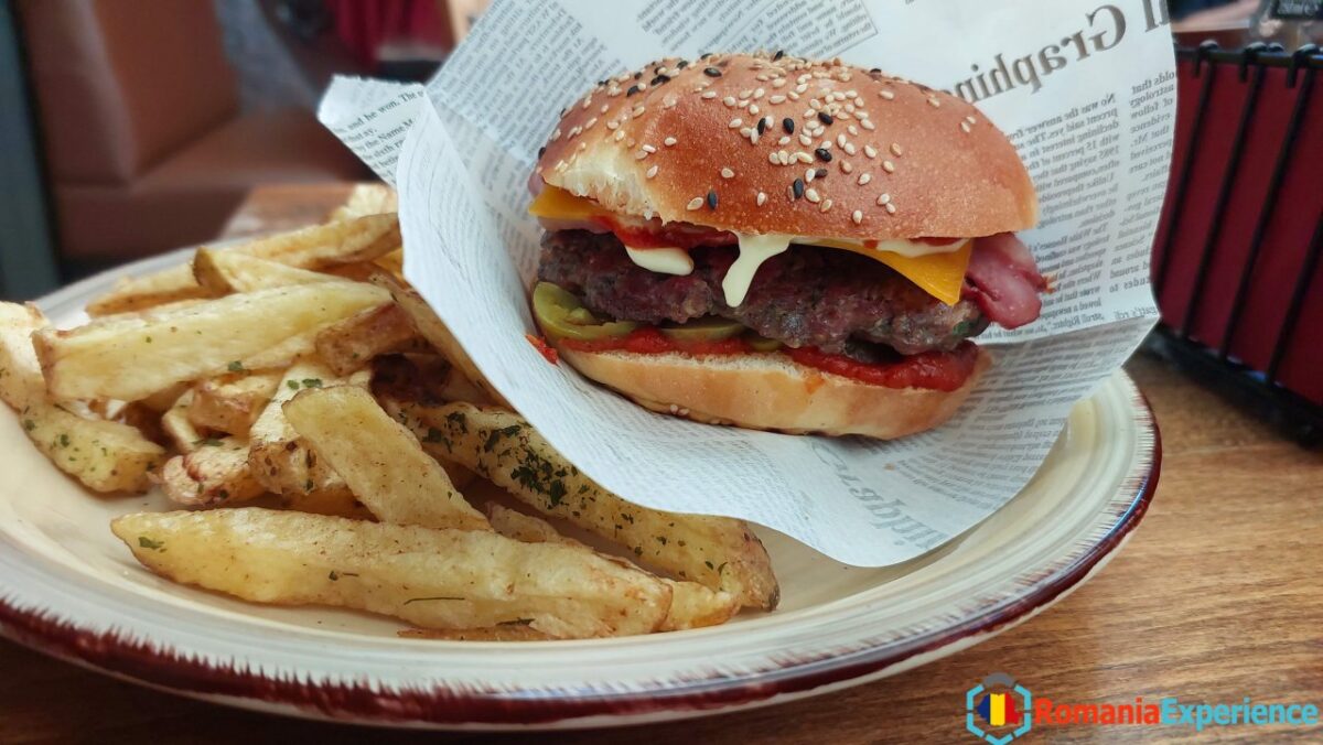 London Pub Firehouse Burger