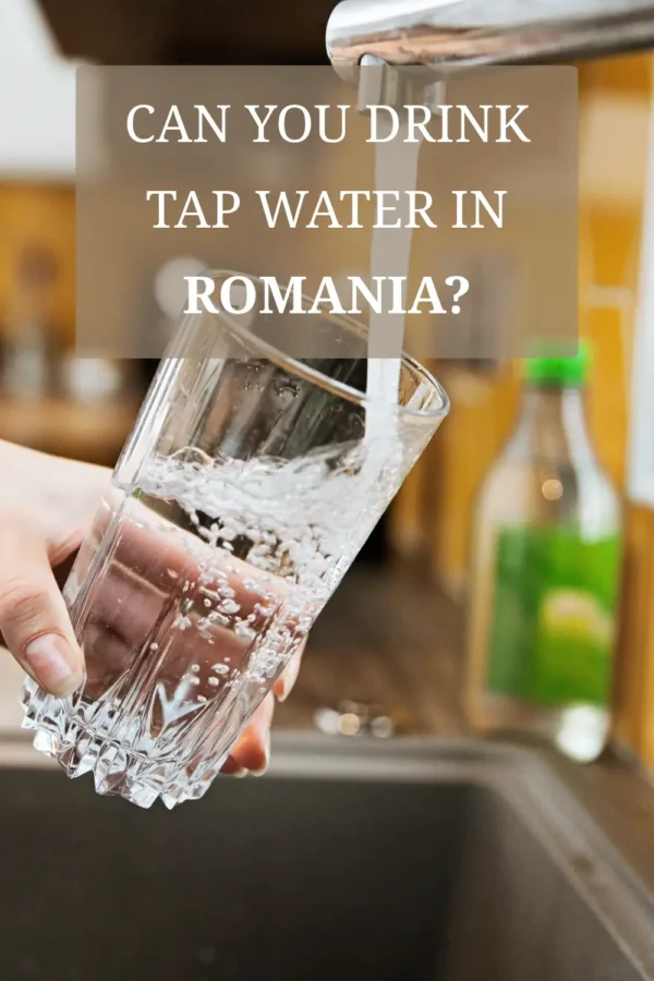 Tap Water in Romania Pinterest Pin