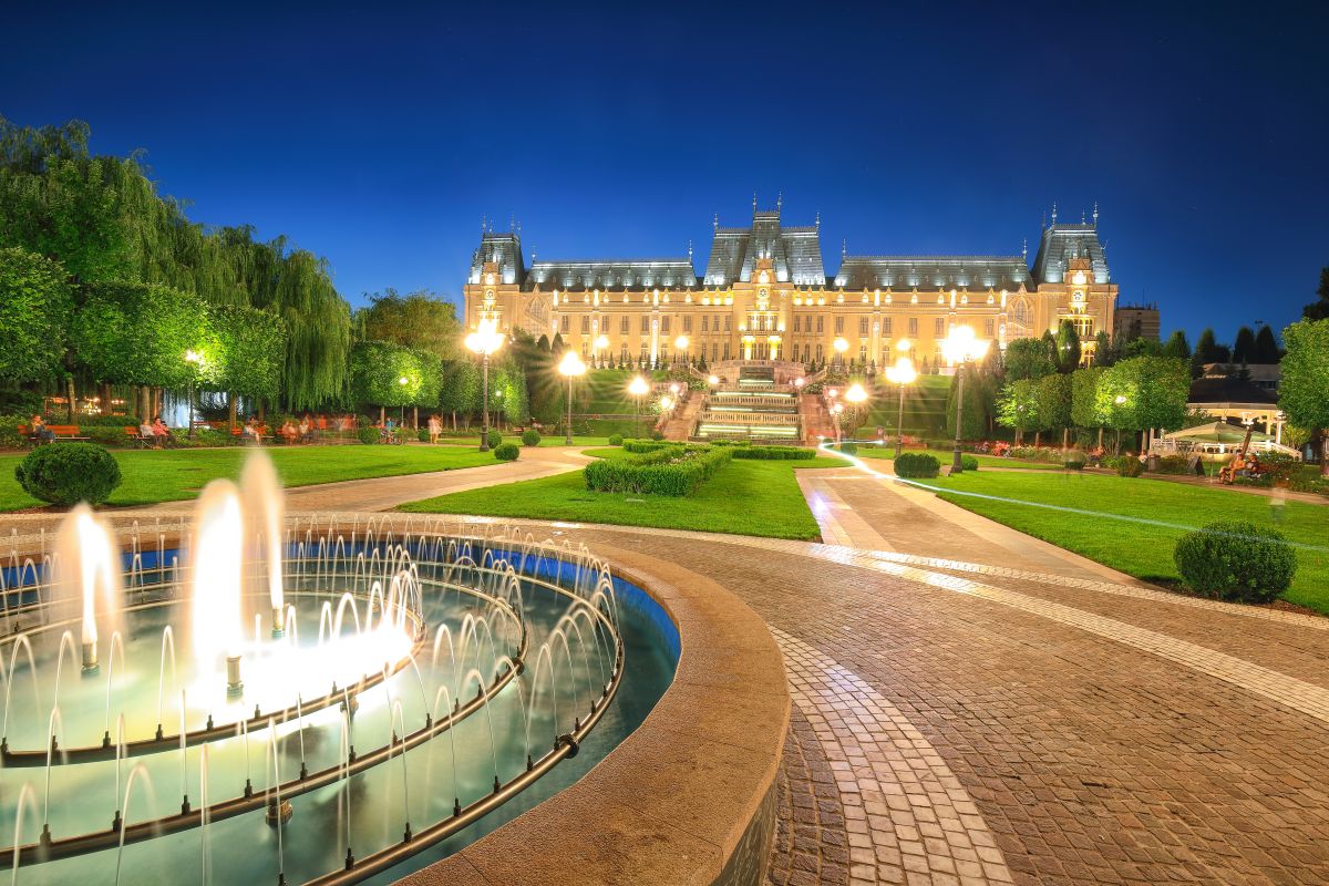 The Palace of Culture in Iasi Romania