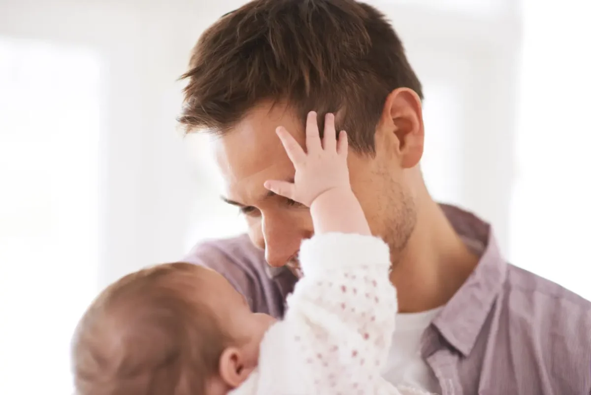 young Romanian father
