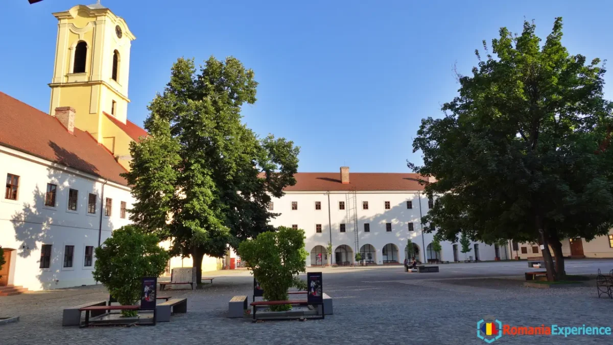 Inside the Oradea Citadel