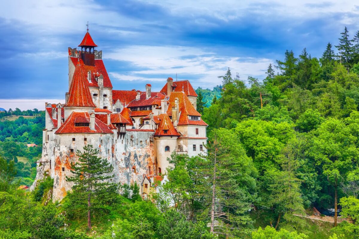 Bran castle overview