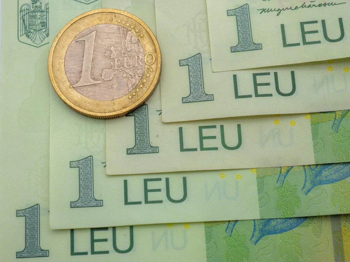 Romanian Leu banknotes
